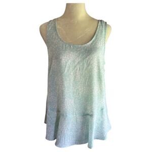 Vince camuto peplum light blue and white  top size XS NWOt